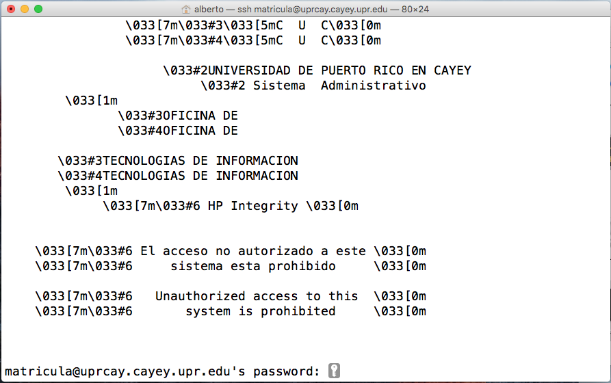 tera term upr utuado